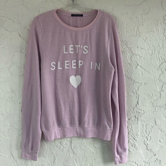 WILDFOX Let’s Sleep In Sweatshirt Size Small - Picture 6 of 6